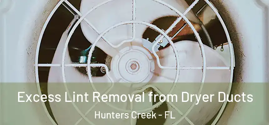 Excess Lint Removal from Dryer Ducts Hunters Creek - FL